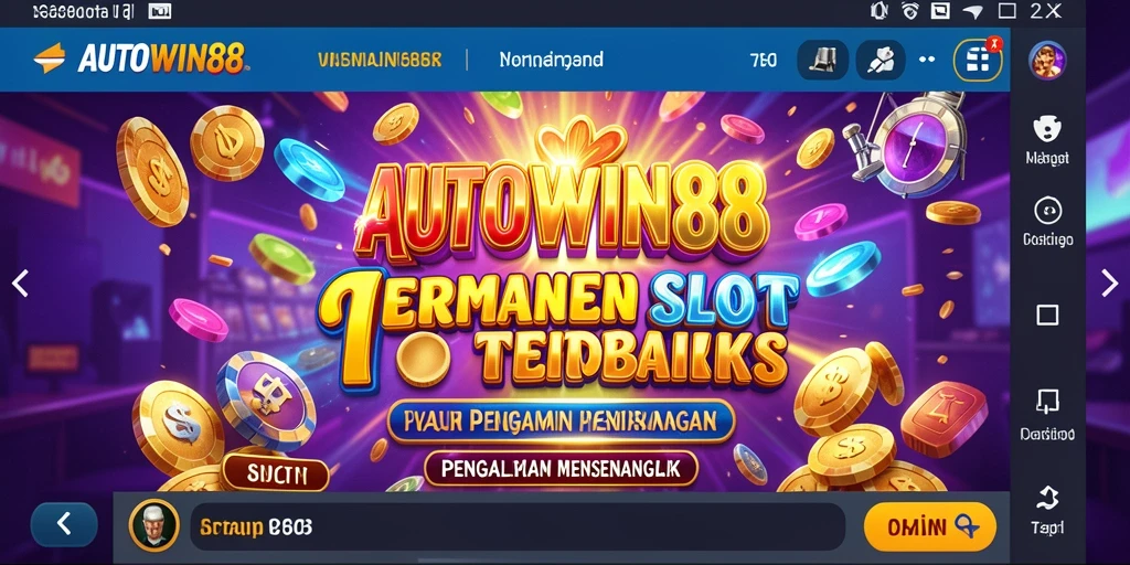Screenshot menampilkan gameplay menarik dari game Slot AUTOWIN88.