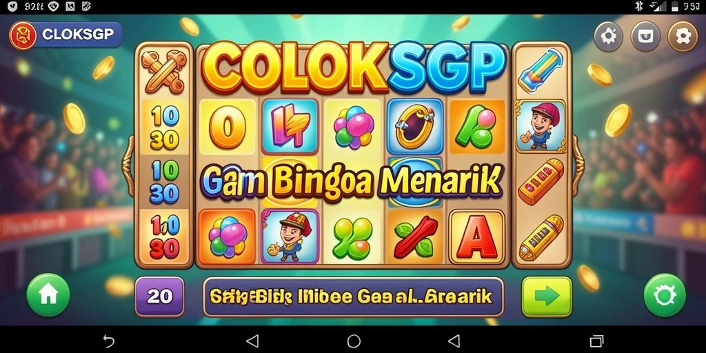 Tampilan gameplay COLOKSGP yang mengasyikkan dengan interaksi sosial.