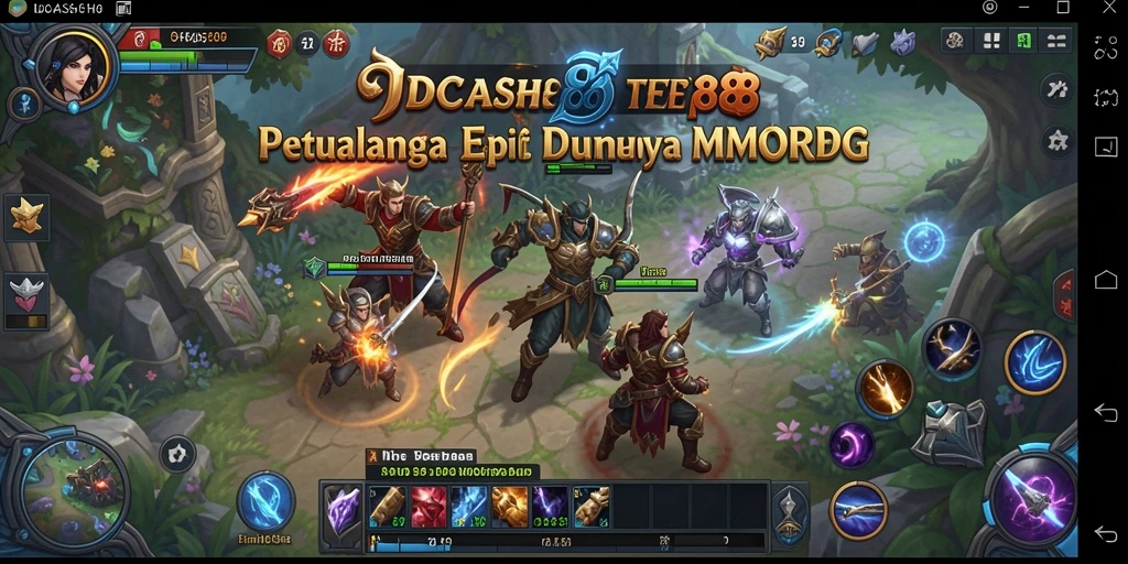 Screenshot tampilan gameplay seru dan interaktif di IDCASH88.