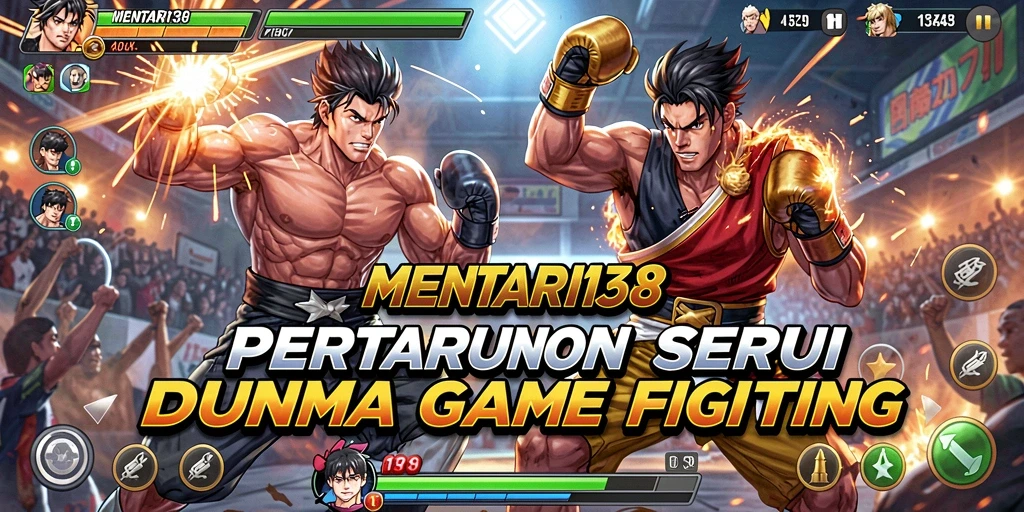 Screenshot gameplay MENTARI138 menampilkan pertarungan intens dan grafis menarik.