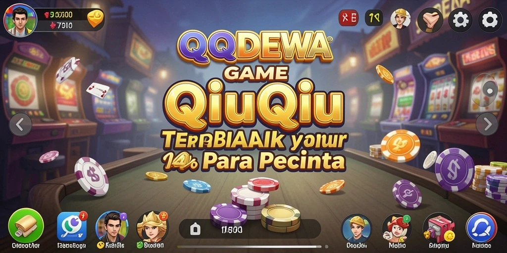 Gameplay seru QQDEWA dengan kartu dan strategi QiuQiu.