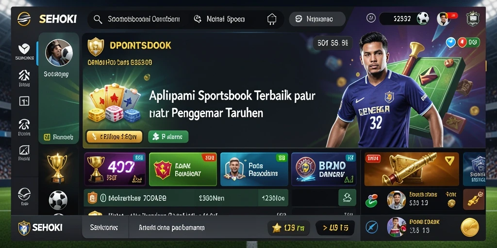Tampilan intuitif dan fitur taruhan inovatif di SEHOKI.