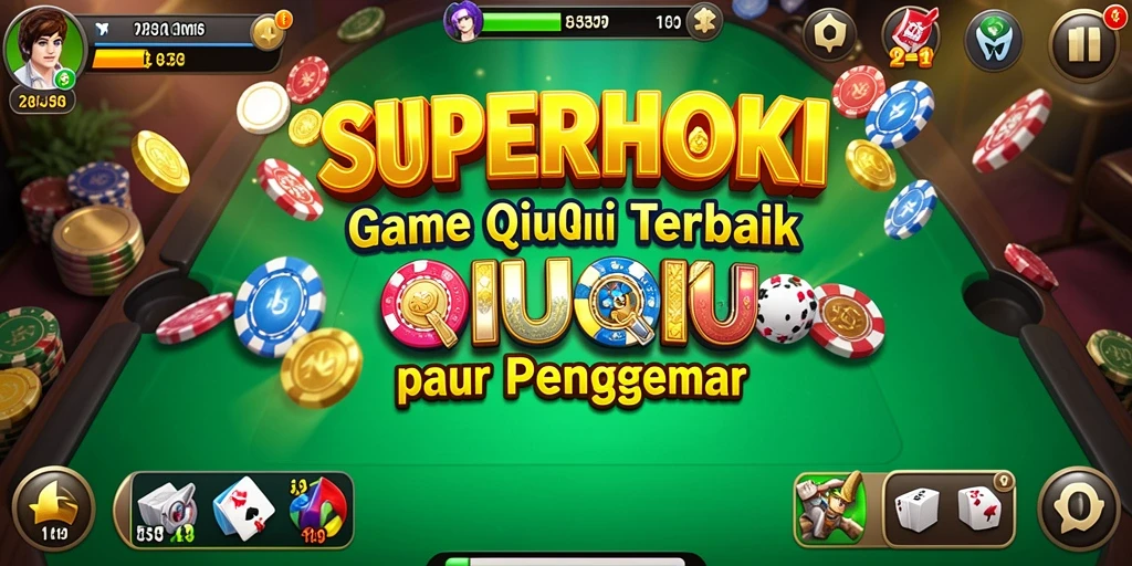 Screenshot gameplay QiuQiu SUPERHOKI yang menampilkan aksi seru.