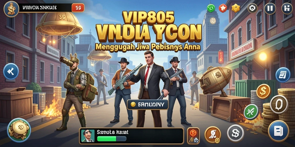 Gameplay Tycoon VIP805 dengan grafik yang menarik dan menyenangkan.