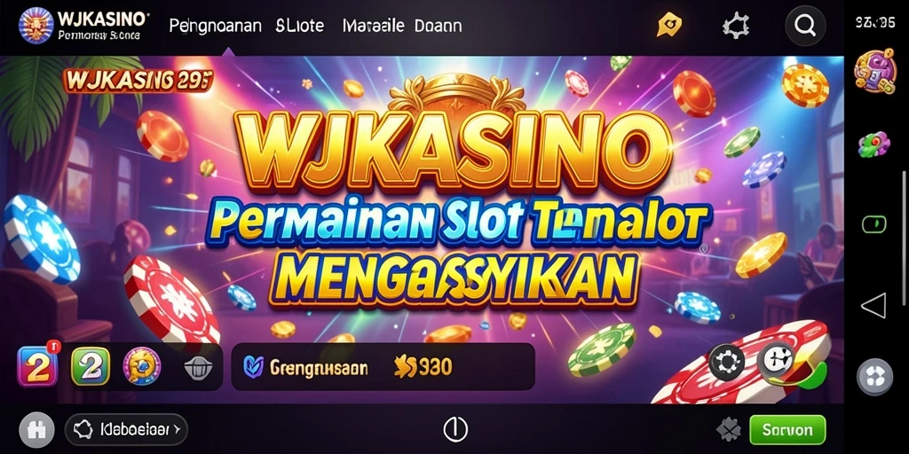Gameplay seru WJKASINO dengan fitur slot yang menarik.