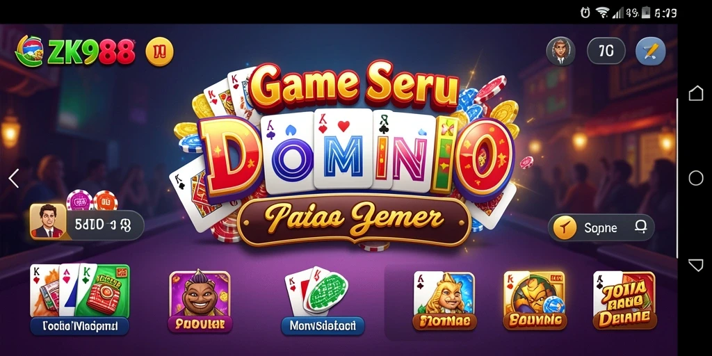Tangkapan layar gameplay ZK988 yang seru dan interaktif.